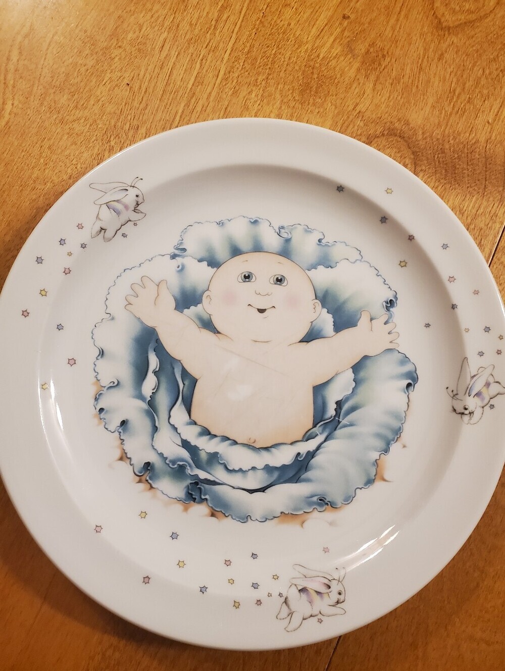 Vintage Cabbage Patch Kids Plate 1984 Royal Worcester Fine Porcelain England